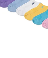 Polo Ralph Lauren Women's 6-Pk. Cushion Low-Cut Socks