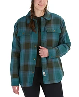 Marmot Women's Ridgefield Sherpa Lined Flannel Coat