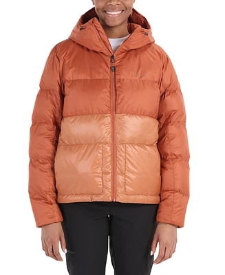 Marmot Women's Guides Hooded Zip-Front Down Coat