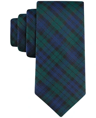 Tommy Hilfiger Men's Black Watch Tartan Tie