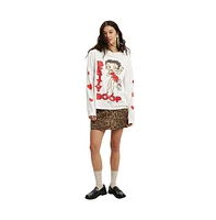 Cotton On Women's License Oversized Long Sleeve Tee