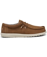 Hey Dude Men's Wally Classic Slip-On Casual Moccasin Sneakers from Finish Line