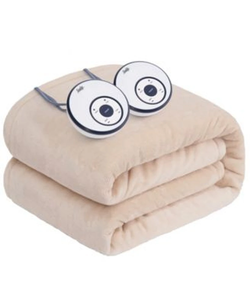 Sealy Heated Flannel Blanket