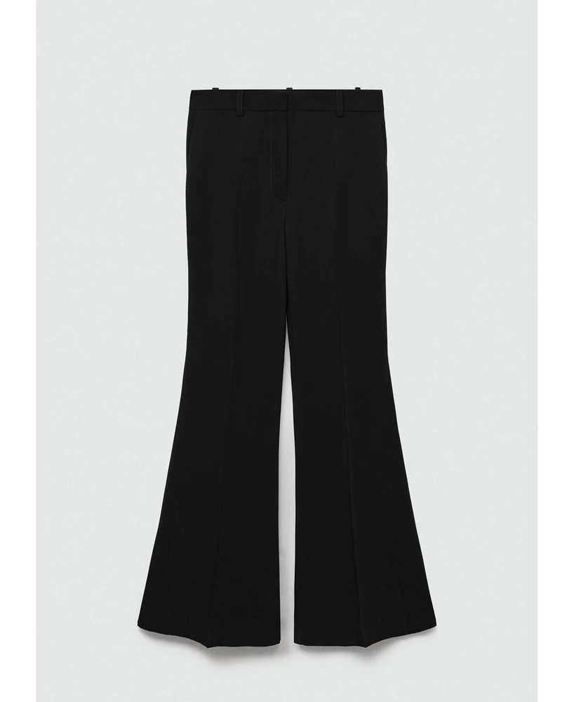 Mango Women's Maxi Flare Pants