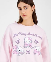 Grayson Threads, The Label Juniors' Hello Kitty & Friends Bow Graphic Sweatshirt