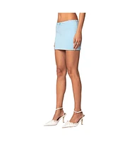 Edikted Women's Lucinda Bow Detail Mini Skirt