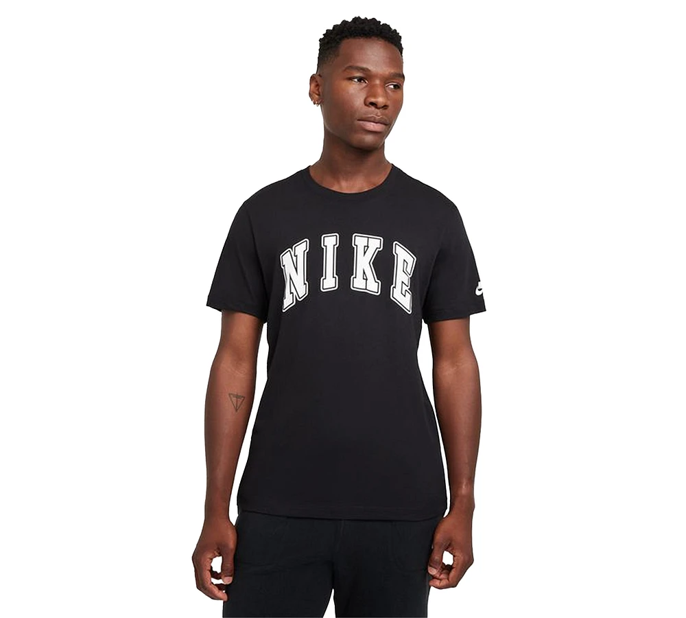 Men's Sportswear Club Relaxed-Fit Logo Graphic T-Shirt