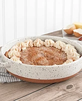 Denmark Tools for Cooks Speckled Stoneware 1.7-Qt. Pie Dish