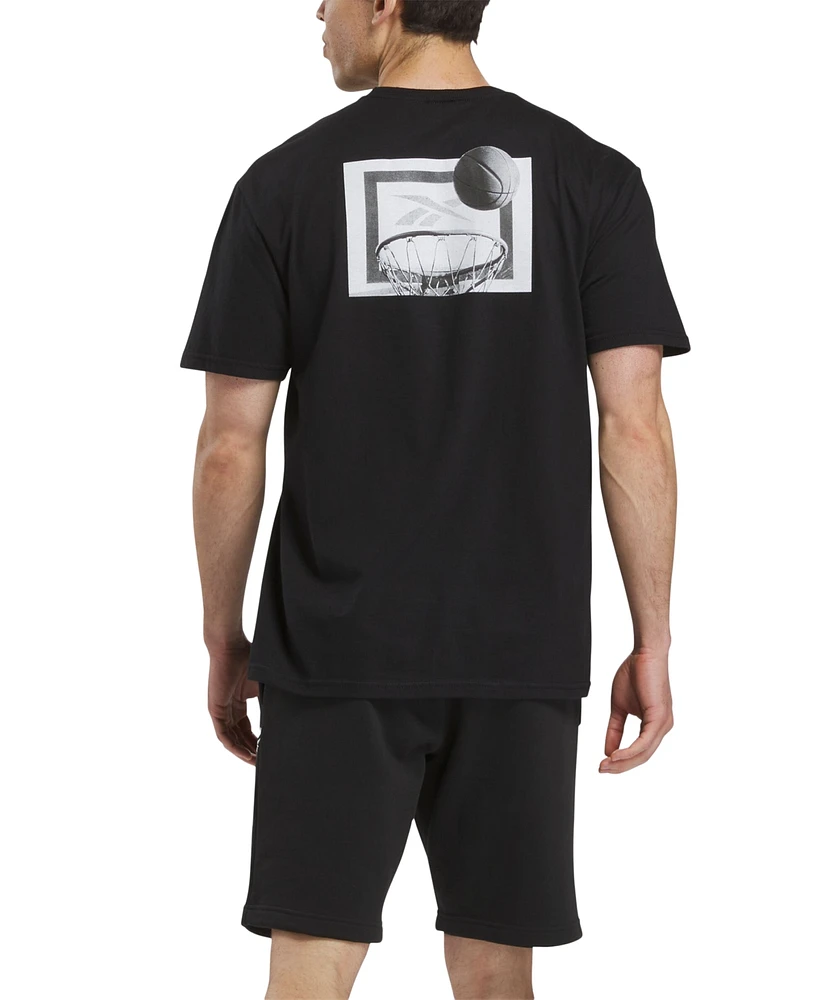 Reebok Men's Game Win Logo Graphic T-Shirt
