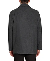 Izod Men's Double Breasted Wool Peacoat