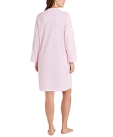 Miss Elaine Women's Embroidered Terry Grip Robe