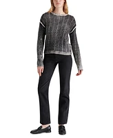 Steve Madden Women's Renzo Cable-Knit Sweater