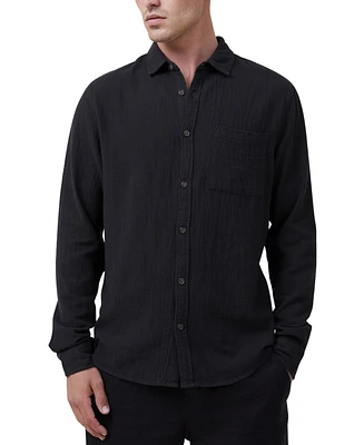 Cotton On Men's Portland Long Sleeve Shirt