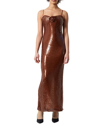 French Connection Women's Beatrice Sequin Strappy Dress