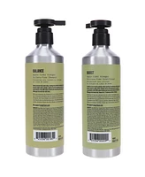 Ag Care Balance Apple Cider Vinegar Sulfate-Free Shampoo 12 oz & Boost Apple Cider Vinegar Conditioner 12 oz Combo Pack