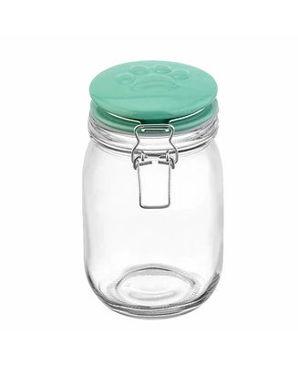 Amici Pet Briard Glass Canister