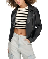 Levi's Women's Leather Moto Jacket