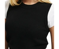 Cotton On Women's Everfine Crew Neck Vest