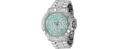 Invicta Men's 47181 Subaqua Quartz Chronograph Turquoise, Silver Dial Watch