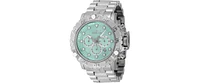 Invicta Men's 47181 Subaqua Quartz Chronograph Turquoise, Silver Dial Watch