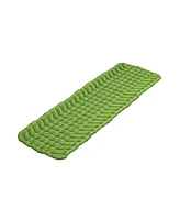 Bestway WanderLite Regular Rectangular Sleeping Air Pad with Storage Bag, Green