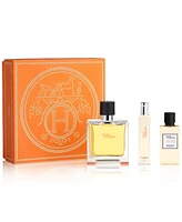 HERMES Men's 3-Pc. Terre d'Hermes Pure Perfume Gift Set