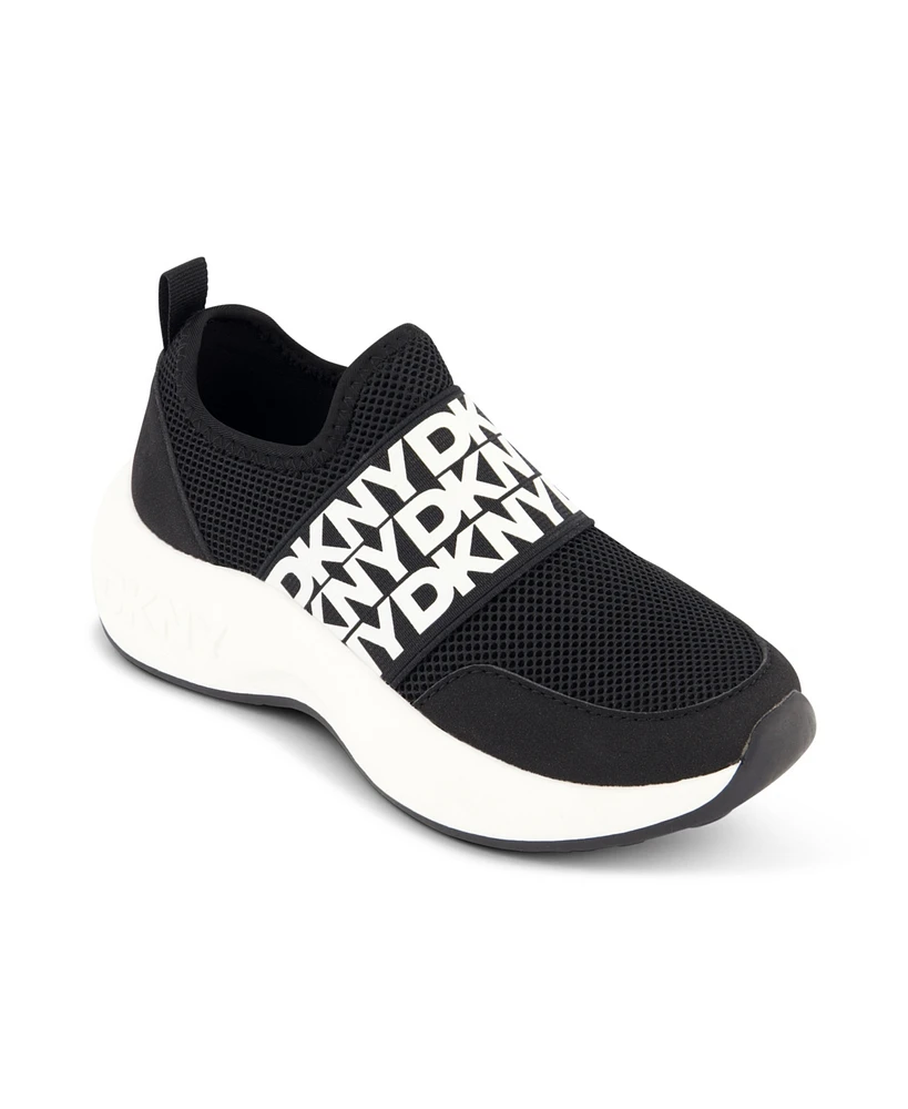 Dkny Little and Big Girls Taylor Sporty Slip On Sneaker