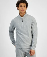 Michael Kors Men's Modern-Fit 1/4-Zip Terry Sweatshirt