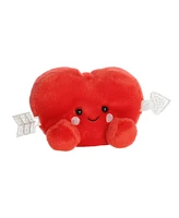 Aurora Mini Paolo Cupid Heart Palm Pals Adorable Plush Toy Red 5"