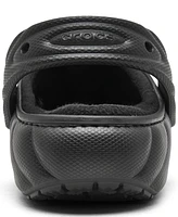 Crocs Men's Classic Lined Overpuff Clogs from Finish Line