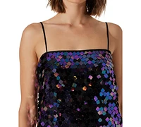 Astr the Label Women's Porsche Sleeveless Sequin Mini Dress