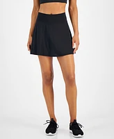 Id Ideology Women's Perforated-Panel Skort, Created for Macy's