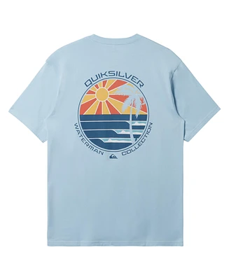 Quiksilver Waterman Men's Sunrise Short Sleeve T-shirt