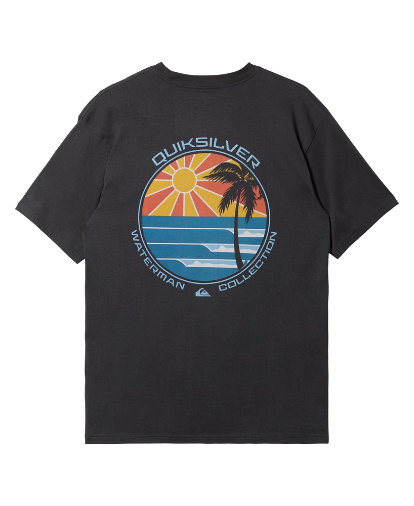 Quiksilver Waterman Men's Sunrise Qmt0 Short Sleeve T-shirt