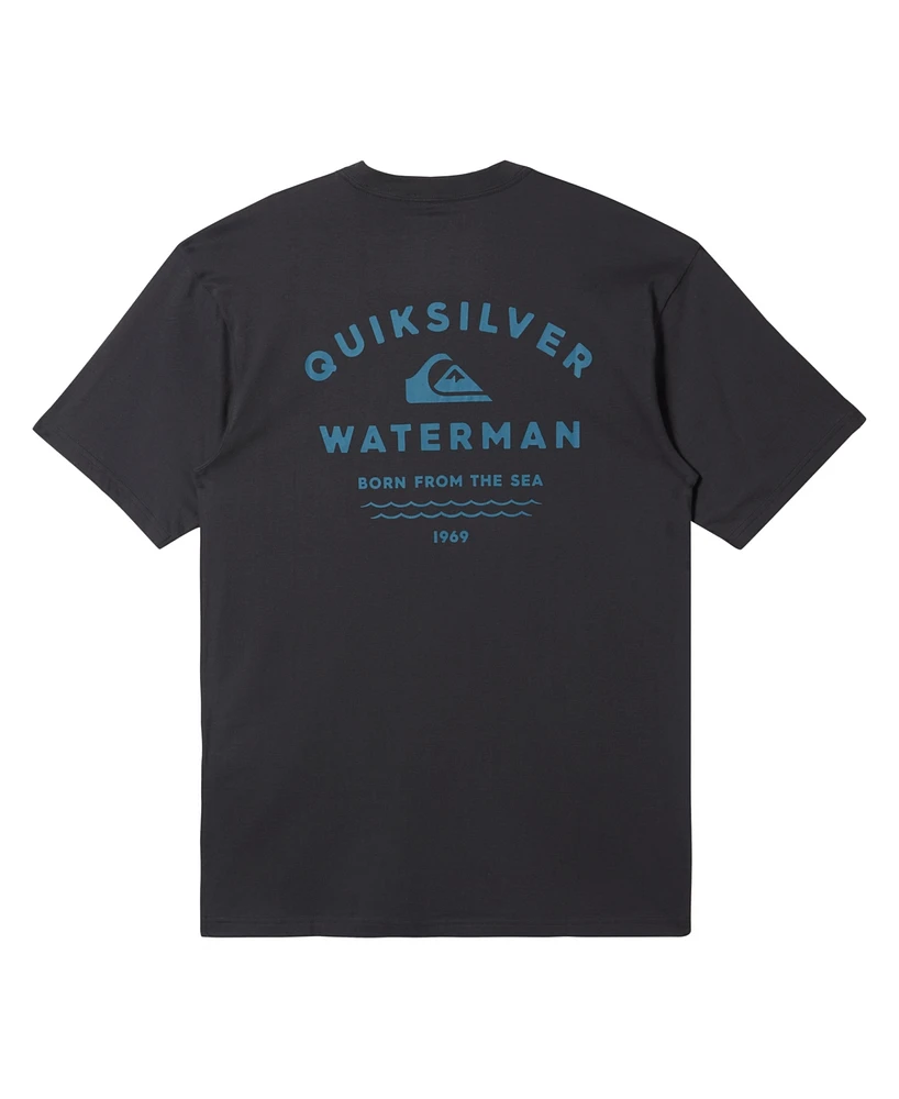 Quiksilver Waterman Men's Man O Water Short Sleeve T-shirt