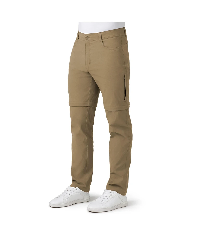 Free Country Men's Nylon Stretch Convertible Pant