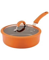 Rachael Ray Cook + Create 3-Qt. Nonstick Saute Pan with Lid