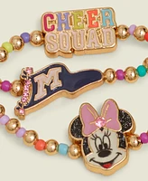 Disney | Macy's Minnie Mouse Cheer Squad 3-Pc. Bracelet Set, Created for Macy's