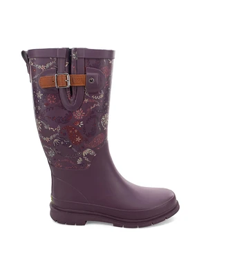 Western Chief Womens Floral Paisley Tall Rain Boot