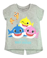 Pinkfong Baby Shark Tank Top and Shorts Infant to Little Kid