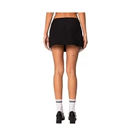 Edikted Women's Tailored Mini Skirt