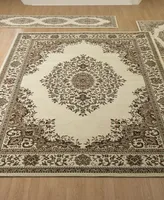 Km Home Roma Kerman Ivory 3-Pc. Rug Set