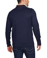 Tailorbyrd Men's Sherpa Trimmed Quarter Zip