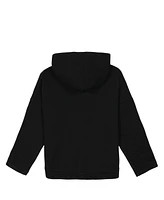 Calvin Klein Big Girls Shimmer Zip Hoodie