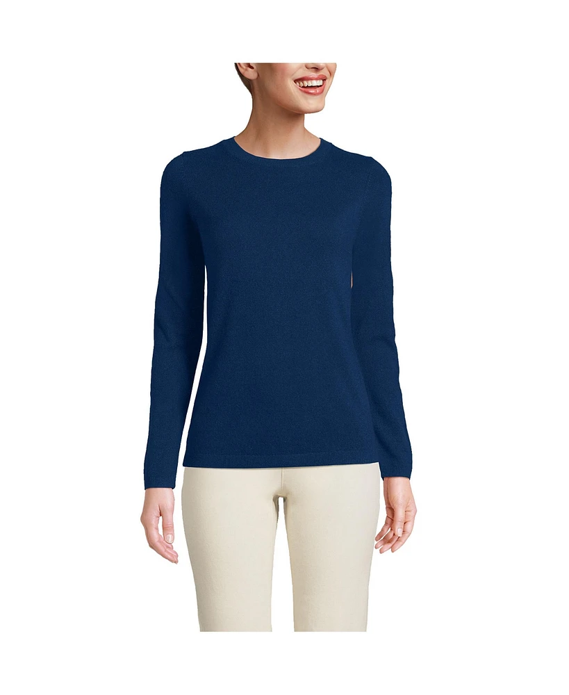 Lands' End Women's Tall Cashmere Sweater