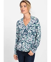 Olsen Women's Floral Print T-Shirt