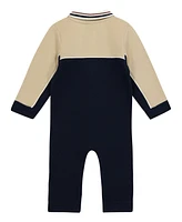 Tommy Hilfiger Baby Boy Long Sleeve Polo Footless Coverall