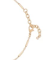 On 34th Gold-Tone Crystal Star Multi-Charm Pendant Necklace, 28" + 3" extender, Created for Macy's