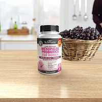 Menopause Support Probiotics - Hot Flashes, Night Sweats, Mood Swings