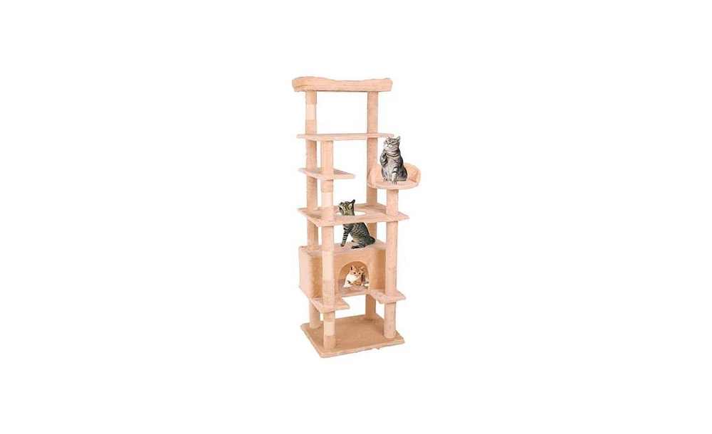 Slickblue Cat Climbing Frame – Multi-Level Cat Tree with Scratching Posts and Perches